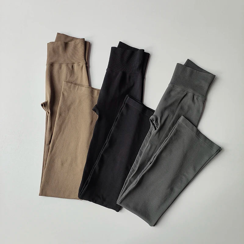 Flare High-Waist Compression Pants